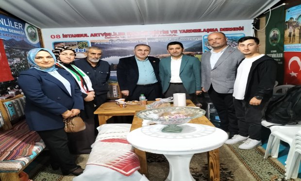 Sultanbeyli belediyesi memleket günleri başladi ilk misafirimiz Anahtar partisi sultanbeyli ilçe başkanı NEZİR İSMAİLOĞLU ve yonetımı oldu